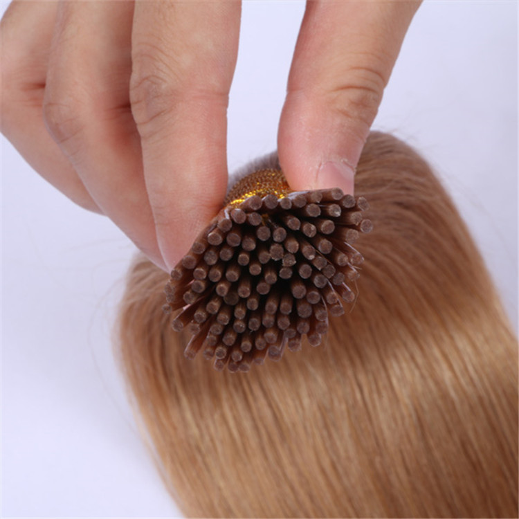 china wholesale i tip human hair extension factory QM046